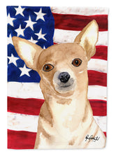 Load image into Gallery viewer, USA American Flag Chihuahua Garden Flag – Decorative Outdoor Yard Flag RDR3009GF