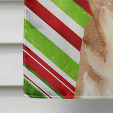 Load image into Gallery viewer, Candy Stripe Chihuahua Christmas Flag Canvas House Size RDR3010CHF