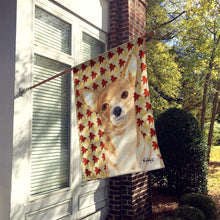 Load image into Gallery viewer, Chihuahua Fall Leaves Flag Canvas House Size RDR3015CHF
