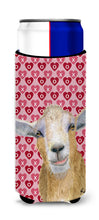 Load image into Gallery viewer, Hearts and Love Goat Slim Can Hugger – Fun &amp; Functional Drink Coolers  RDR3026MUK