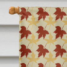 Load image into Gallery viewer, Fall Leaves Goat Flag Canvas House Size RDR3027CHF