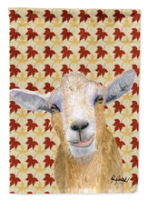 Load image into Gallery viewer, Fall Leaves Goat Flag Canvas House Size RDR3027CHF