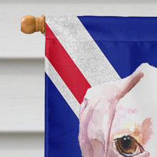 Load image into Gallery viewer, Boxer Cooper with English Union Jack British Flag Flag Canvas House Size RDR3030CHF