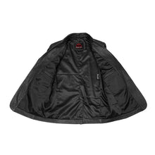 Load image into Gallery viewer, Retro Trim Men's Black Sheep Skin Leather Blazer