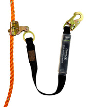 Load image into Gallery viewer, Frontline RGSS58ES Self-tracking Rope Grab 5/8" with 3' Lanyard