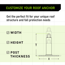 Load image into Gallery viewer, Frontline Commercial Roof Anchor 12"