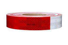 Load image into Gallery viewer, 1" Conspicuity Tape 11" Red / 7" White 3M™  Diamond Grade™ x 150 ft | RW100