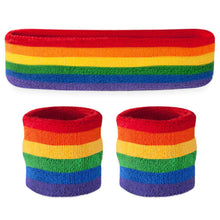 Load image into Gallery viewer, Rainbow Headbands