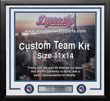 Load image into Gallery viewer, New York Rangers Custom NHL Hockey 11x14 Picture Frame Kit (Multiple Colors)