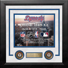 Load image into Gallery viewer, Texas Rangers Custom MLB Baseball 16x20 Picture Frame Kit (Multiple Colors)