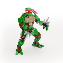 Load image into Gallery viewer, Raphael - Custom TMNT Figure made using LEGO parts - B3 Customs