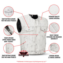 Load image into Gallery viewer, Blaze Scorcher™ Lowcut Men's Canvas Vest