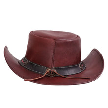 Load image into Gallery viewer, Ruby Maverick- Men’s Leather Hat