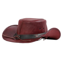 Load image into Gallery viewer, Ruby Maverick- Men’s Leather Hat