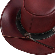Load image into Gallery viewer, Ruby Maverick- Men’s Leather Hat