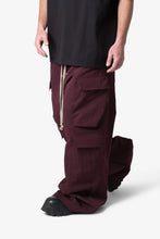 Load image into Gallery viewer, Rave Double Cargo Pants - Plum