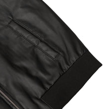 Load image into Gallery viewer, Midnight Forge Men’s Faux Leather Motorcycle Jacket