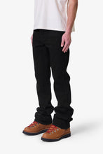 Load image into Gallery viewer, Raw Bootcut Denim - Rinsed Black