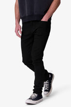 Load image into Gallery viewer, Raw Skinny Denim - Rinsed Black
