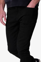 Load image into Gallery viewer, Raw Skinny Denim - Rinsed Black
