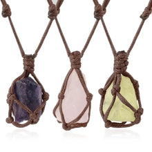 Load image into Gallery viewer, Potent Energy Natural Crystal Pendant