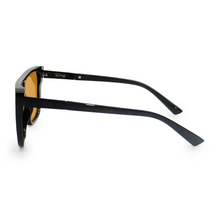 Load image into Gallery viewer, Sustainable Rayz - Limited Edition Yellow Squared Sunglasses