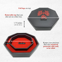 Load image into Gallery viewer, Red Phoenix - Tray of Holding™ Dice Tray by Norse Foundry