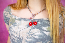Load image into Gallery viewer, Cherry Chain Necklace