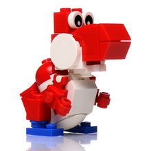 Load image into Gallery viewer, Friendly Red Dino - Custom Set made using LEGO parts