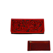 Load image into Gallery viewer, Handcarved Wallet