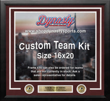 Load image into Gallery viewer, Washington Redskins Custom NFL Football 16x20 Picture Frame Kit (Multiple Colors)