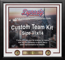 Load image into Gallery viewer, Washington Redskins Custom NFL Football 11x14 Picture Frame Kit (Multiple Colors)