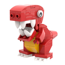 Load image into Gallery viewer, Baby T-Rex Dinosaur Building Set made with LEGO parts - B3 Customs