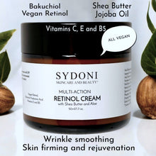 Load image into Gallery viewer, MULTI ACTION RETINOL CREAM with SHEA BUTTER, ALOE and VITAMIN B5 1.7 FL. OZ.