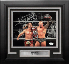 Load image into Gallery viewer, Riddle RK-Bro Autographed Framed WWE Wrestling Photo