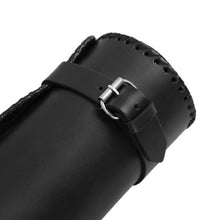 Load image into Gallery viewer, ApexMoto Premium Large Leather Round Tool Bag