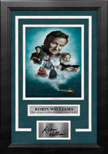 Load image into Gallery viewer, Robin Williams 8" x 10" Framed Collage Photo with Engraved Autograph