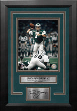Load image into Gallery viewer, Ron Jaworski Super Bowl XV Philadelphia Eagles 8x10 Framed Football Photo with Engraved Autograph