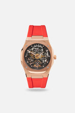 Load image into Gallery viewer, FKM Rubber Strap: Infrared/Rose