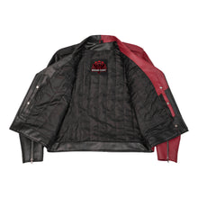 Load image into Gallery viewer, Void Ember Men’s Faux Leather Motorcycle Jacke