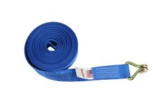 Load image into Gallery viewer, 2 x 30 Ft Winch Strap With Wire Hook DIAMOND WEAVE | COLOR OPTIONS
