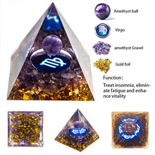 Load image into Gallery viewer, Your Zodiac Essence Crystal Pyramid