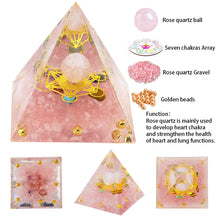 Load image into Gallery viewer, Sacred Energy Crystal Ball Pyramid