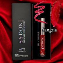 Load image into Gallery viewer, SANGRIA MATTE LIP DUO