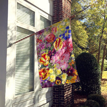 Load image into Gallery viewer, Summer Floral by Anne Searle Flag Canvas House Size SASE0953CHF