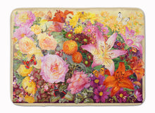 Load image into Gallery viewer, Autumn Floral by Anne Searle Machine Washable Memory Foam Mat SASE0955RUG