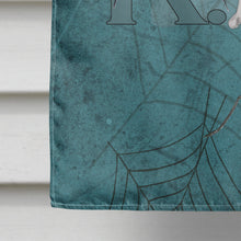 Load image into Gallery viewer, RIP Rest in Peace with spider web Halloween Flag Canvas House Size