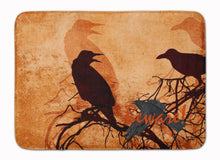 Load image into Gallery viewer, Beware of the Black Crows Halloween Machine Washable Memory Foam Mat SB3009RUG