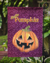 Load image into Gallery viewer, Hello Pumpkin Halloween Garden Flag – Decorative Outdoor Yard Flag