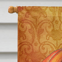 Load image into Gallery viewer, October Pumpkin Halloween Flag Canvas House Size